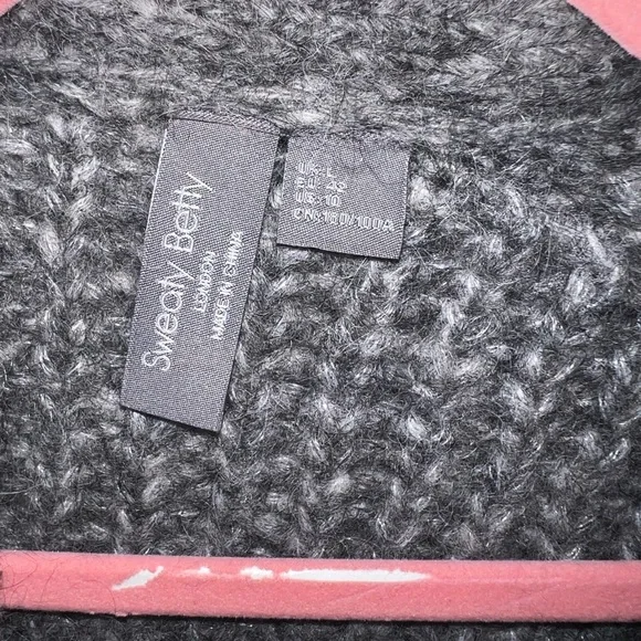 Sweaty Betty gorgeous wool sweater LIKE NEW sz L (oversized fit) - Picture 3 of 3